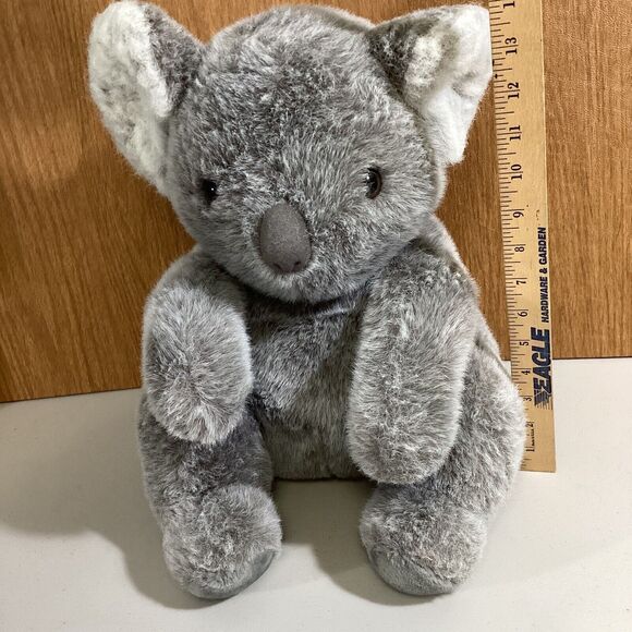 Vintage San Diego Zoo Koala Bear Plush Stuffed Animal Grey Realistic 14” - Picture 6 of 7
